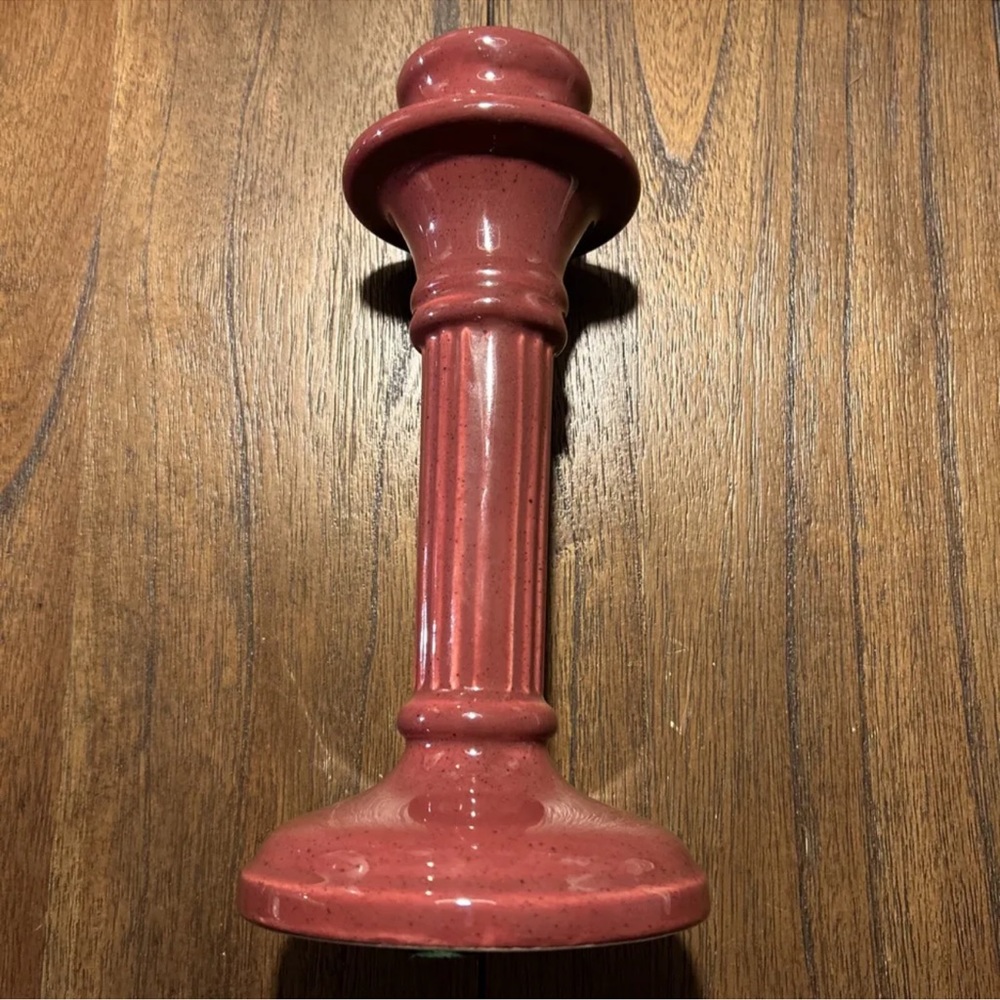 Vintage Royal Haeger Pedestal Ceramic Candlestick Holder